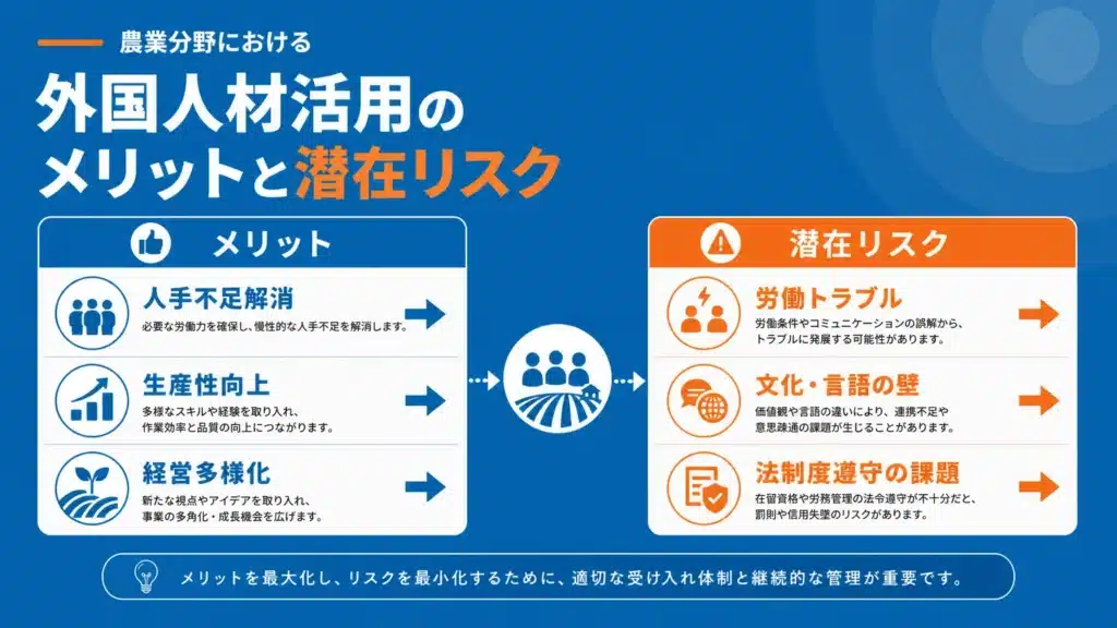 農業の外国人労働者受け入れガイド｜特定技能・技能実習の活用法