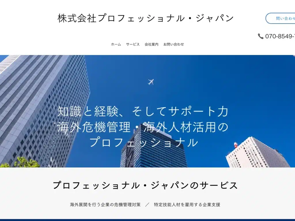株式会社プロフェッショナル・ジャパン