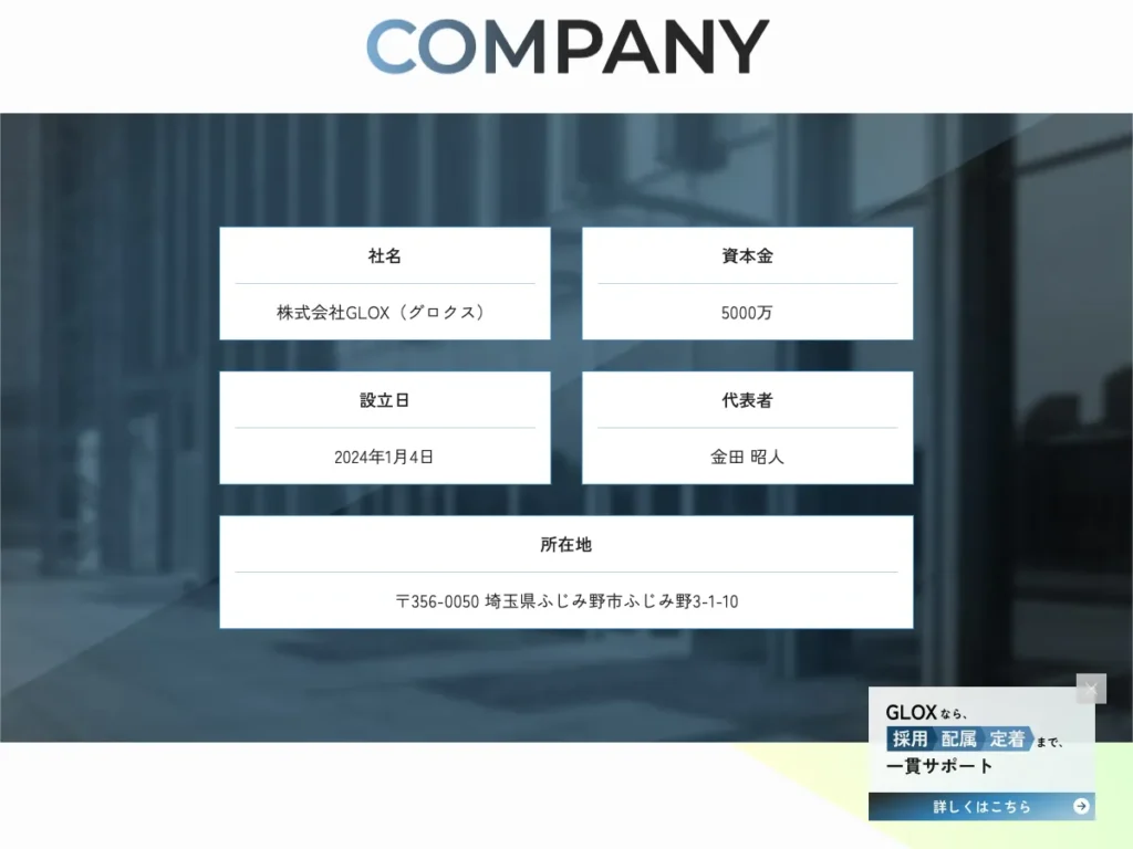 株式会社ＧＬＯＸ