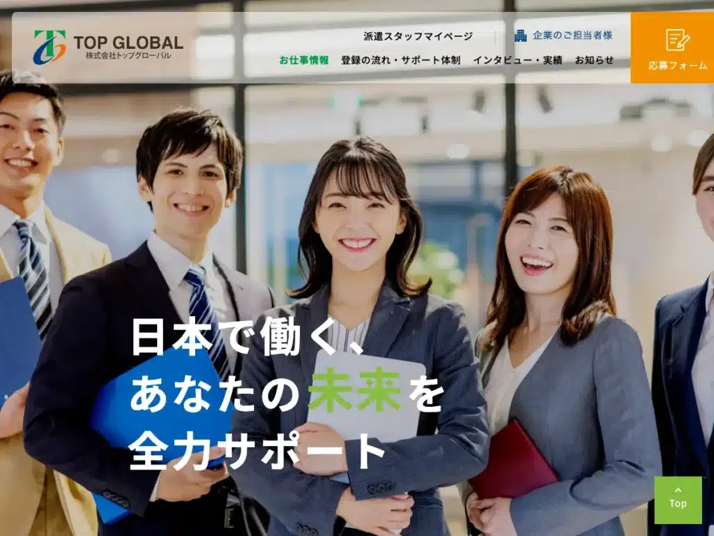 株式会社トップグローバル