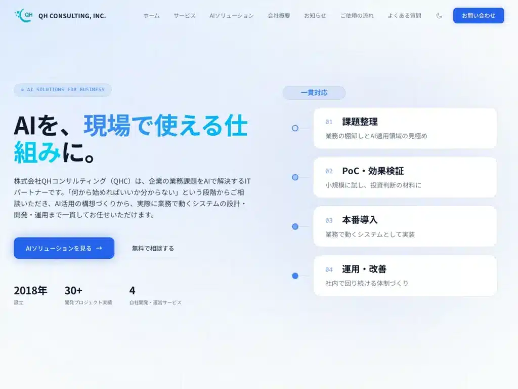 株式会社ＱＨコンサルティング